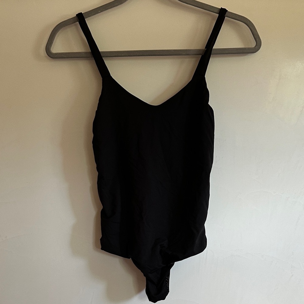 Acacia Swimwear Black Swimsuit